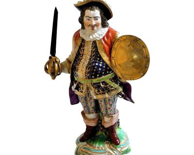 Mid-Century Modern Brass Panda Statue Figurine