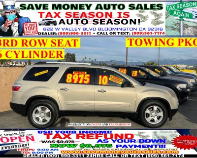 2010 GMC Acadia 3RD ROW SEAT> 6 CYLINDER> TOWING PKG