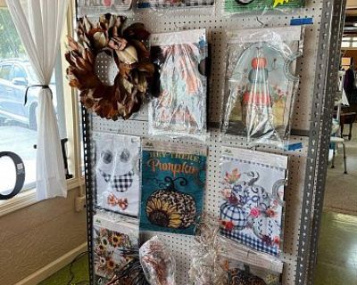 The Huge 12 family INDOOR moving sale continues! (in a big building)