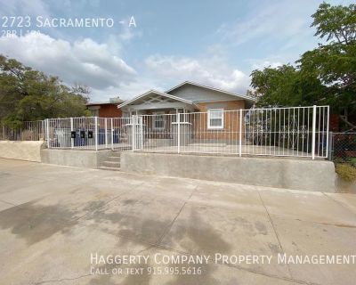 2bed/1 bath Refrig A/C