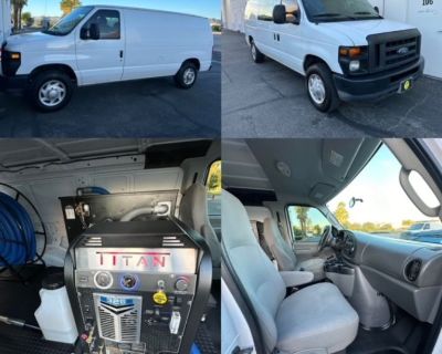 carpet cleaning van