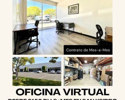 El servicio de Oficina Virtual, el cual incluye bodega compartida, un domicilio fiscal/comercial para trÃ¡mites en Estados Unidos, registros de permisos/licencias en California, y tambiÃ©n abrir cuentas bancarias, tiene un costo desde $150.00 dÃ³lares al mes (sole-proprietorship), e incluye todo lo siguiente:

- Domicilio Comercial y Fiscal
- RecepciÃ³n de mensajes telefÃ³nicos
- RecepciÃ³n de ...