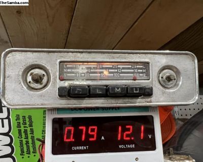 Blaupunkt Emden III 12v Radio 111035103E