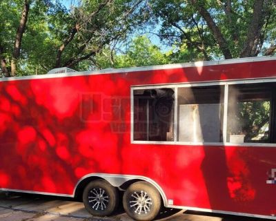 2021 Continental Cargo 8.5' x 22' Barbecue Concession Trailer with Porch