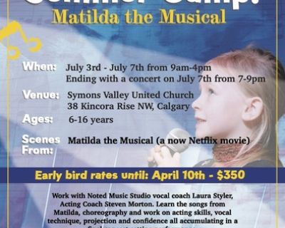 Musical Theatre Summer Camp: Matilda the Musical