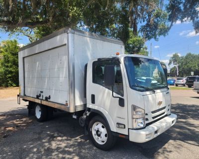 1 OWNER FL 2019 CHEVY 4500 LCF J&B 14'5 X 80 BOX TRUCK WITH LIFT