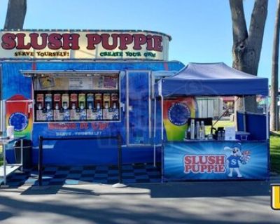 8' x 16'  Slushie / Icee / Frozen Beverage Carnival Style Concession Trailer