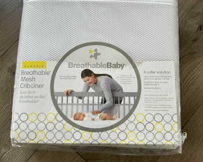 Breathable Mesh Crib Liner-NEW