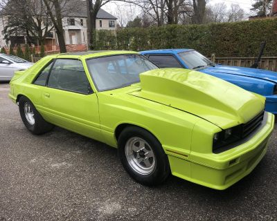 1986 Mercury Capri RS rolling chassis
