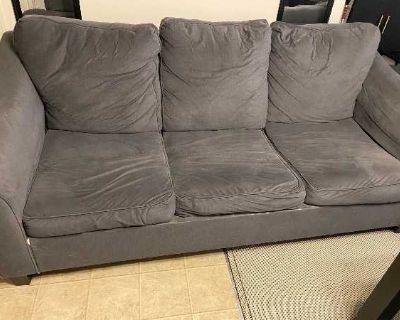 Two couches to free. Must pickup.