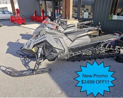 2024 Polaris Patriot Boost PRO RMK Slash 165 SC Snowmobile Mountain Ponderay, ID