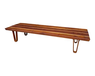 Edward Wormley for Dunbar Long John Coffee Table Bench