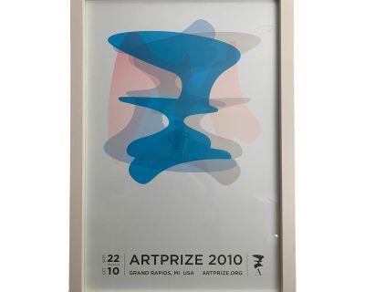 2010 Artprize Competition Commemorative Poster, Grand Rapids, Mi, Festival, Alexander Calder