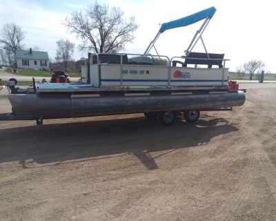 1985 Evinrude Leisure Island Pontoon Boats Hutchinson, MN