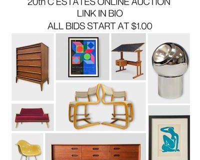 Swank West Hartford 20th C Estates Art & Design
