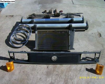 VW Rabbit-Caddy Grill, Lights, Bumper, Motor+Trans