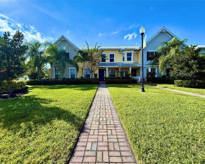 SW West Park Ave. Discover a refined, turnkey residence in the heart of Tradition. This single-story 2BR/2BA townhome in Bedford Park blends comfort, elegance, lifestyle in a way few rentals can. The inside has sun-drenched living spaces highlighted by vaulted ceilings, continuous bamboo + tile flooring, and a spit layout that feels open yet intimate. Slow down and enjoy life with two private c...