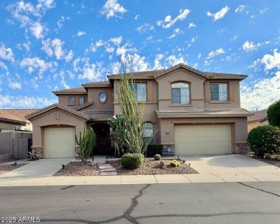 2245 W Clearview Trl. Discover comfort, space, and style in this beautifully furnished 5-bedroom, 3-bath home located in the heart of Anthem, Arizona. Sitting on an oversized lot, this home offers plenty of room to relax, entertain, and enjoy the Arizona lifestyle. Step inside to find soaring ceilings, a private office on the main floor, a spacious family room, and a large loft perfect for a se...