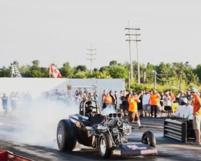 Ford 23T Blown Alcohol/28 Hallmark Enclosed Trailer