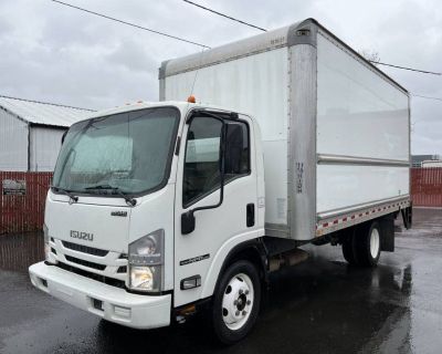 2016 Isuzu NPR 16Ft Box van hydraulic lift  ** Only 79k Miles **