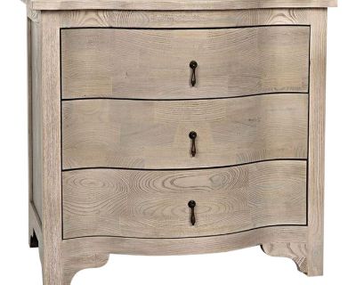 Curved Front Side Table