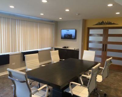 Office Clubhouse Video Conference Meeting room