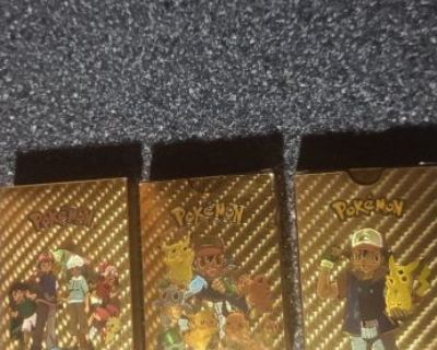 Gold edition pokemon cards (  55 cards per set ) 4 available