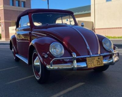 1956 VW Oval Karmann Convertible