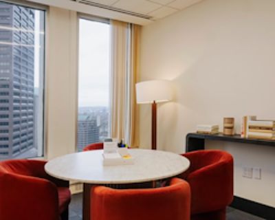 Private Meeting Room for 4 at Industrious - Post Office Square