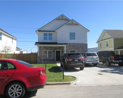 104 Sterling Street A. Property for Rent in College Station, TX for $4,500 with 5 bedrooms and 5 full baths, 1 half bath. This 2,446 square foot property was built in 2021 on a lot size of 0.122.. Stunning 5 Bed / 5.5 Bath Modern Farmhouse Near TAMU. Available August 1, 2026. This gorgeous 5/5.5 modern farmhouse offers exceptional style, space, and convenience plus a huge built-in slide that ma...