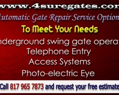 Automatic Gate Repair Service Options