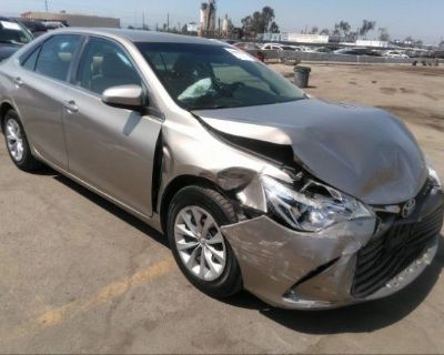 Salvage Gold 2015 Toyota Camry