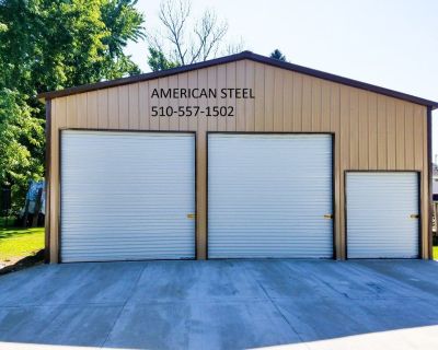 AMERICAN STEEL BUILDINGS SHOP'S GARAGE'S RV CAR BOAT COVER'S