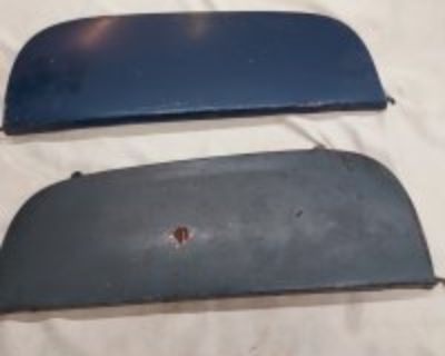 1949-50 Chevrolet fender skirts.