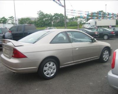 2002 Honda Civic Coupe EX-Tan-Auto-112015