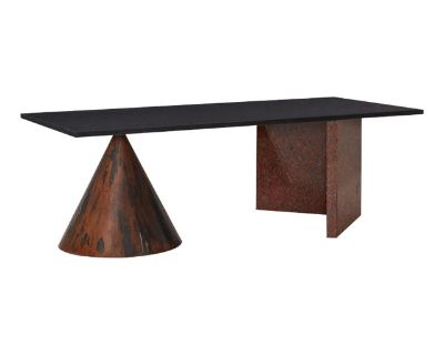 Rare 'Kono' Dining Table / Desk by Lella & Massimo Vignelli for Casigliani, 1984