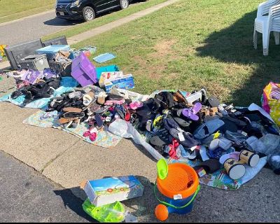Giant yard sale- everything must go