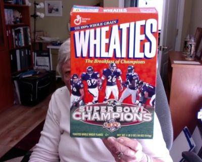 Vintage "Wheaties" boxes (empty)