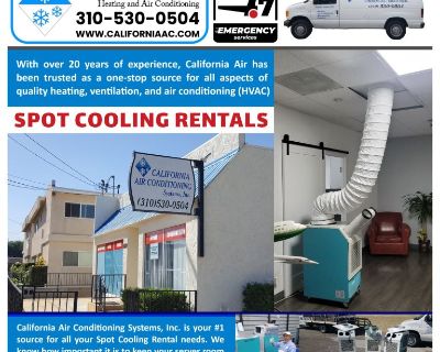 Spot Cooling Rentals ~ Los Angeles, CA