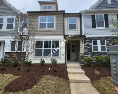 186 Channel Drop Dr. Luxury 1-Car Garage Townhome Near Downtown Clayton This luxury townhome features 1 car garage and spacious living areas with luxury vinyl flooring throughout the first floor, bathrooms, and laundry area. The large kitchen boasts upgraded cabinets, quartz countertops, stainless steel appliances, and a stylish tile backsplash. The owner's suite includes a sitting area, walk-i...