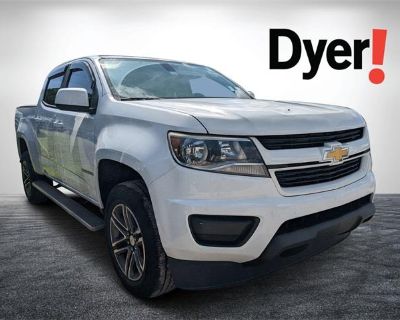 2019 Chevrolet Colorado 4X2 Work Truck 4DR Crew Cab 5 FT. SB