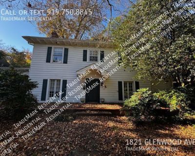 1821 GLENWOOD AVE. Step into this spacious historic home filled with authentic character and original features. The rooms are generously sized with true old-home charm, including original hardwood floors and a striking staircase that opens onto a large upstairs landing leading to three bedrooms. The primary bedroom includes a decorative fireplace that adds to the home s classic feel. If you app...