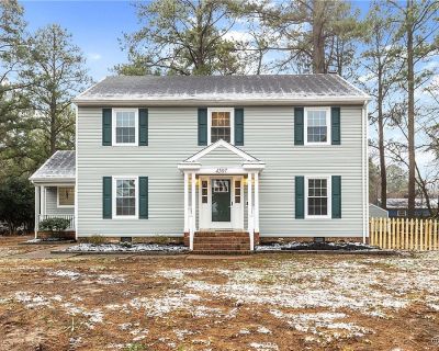 4 Bedroom 3BA 2293 ft Pet-Friendly Single Family Home For Rent in North Chesterfield, VA