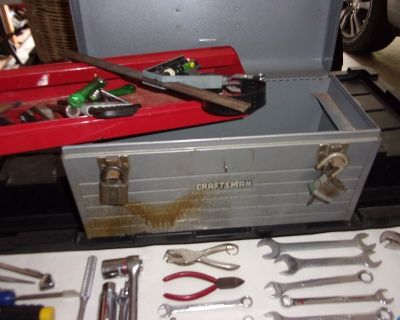 Craftsman Box/Tools Lot