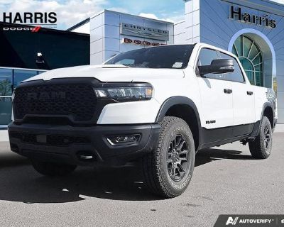 2025 RAM 1500 Rebel 4x4 Crew Cab 5'7 Box | Remote Start | Cruise Control!