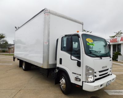 2020 ISUZU NRR 20 FT. BOX TRUCK WITH LIFTGATE TILT CAB 4X2