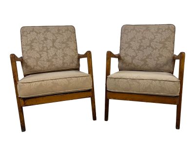 Pair of Vintage Dux Duxello Lounge Chair by Folke Ohlsson