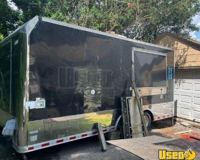 Custom Built - Pace American 8' x 16' Street Food Concession Trailer