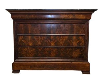 Early Century French Louis Philippe Walnut Commode