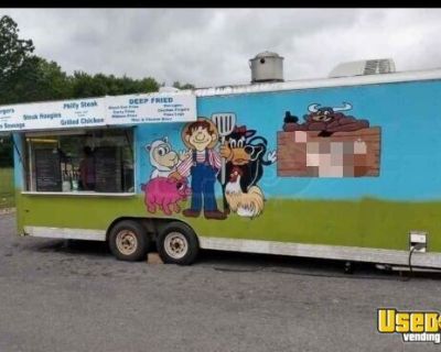 2001 24' Wells Cargo Class 4 Kitchen Food Trailer | Concession Trailer